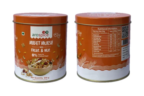 Millet Muesli with Fruit & Nut